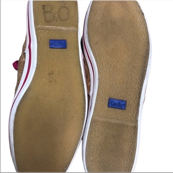 Keds Kate Spade corky lipstick pink sneakers. Size 7.5 - Picture 7 of 10